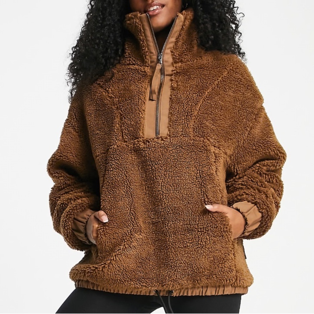 Varley Appleton Faux Sherpa Sweatshirt